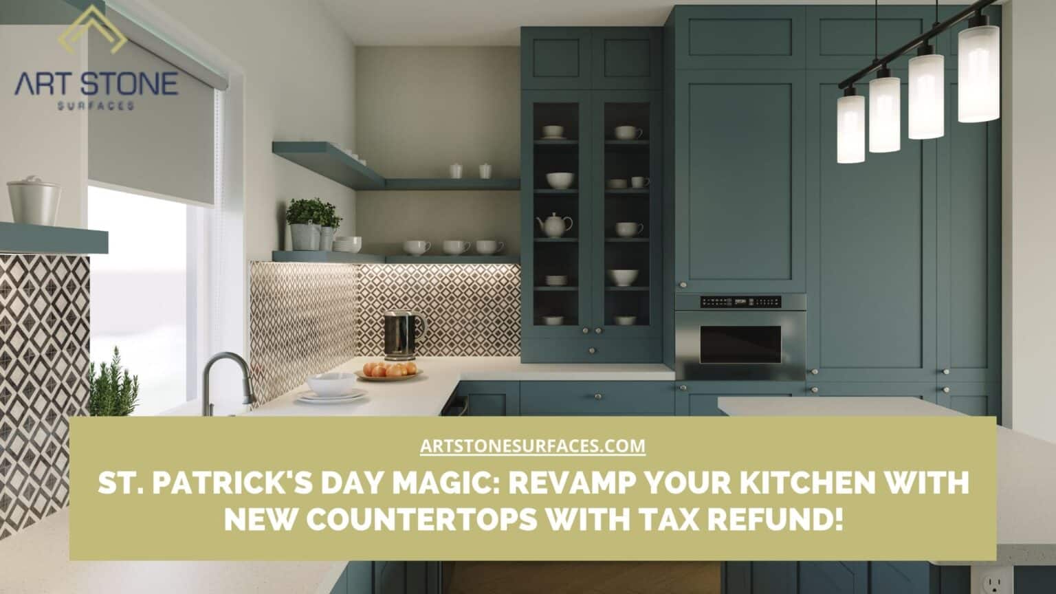 St. Patrick's Day Magic: Revamp Your Kitchen with New Countertops with ...