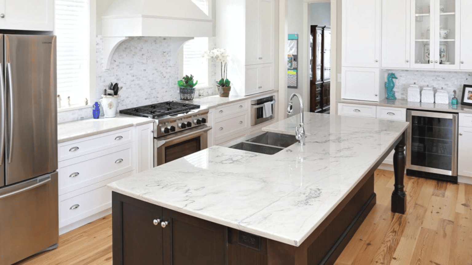 Is a kitchen countertops fabricator the sole determinant of the