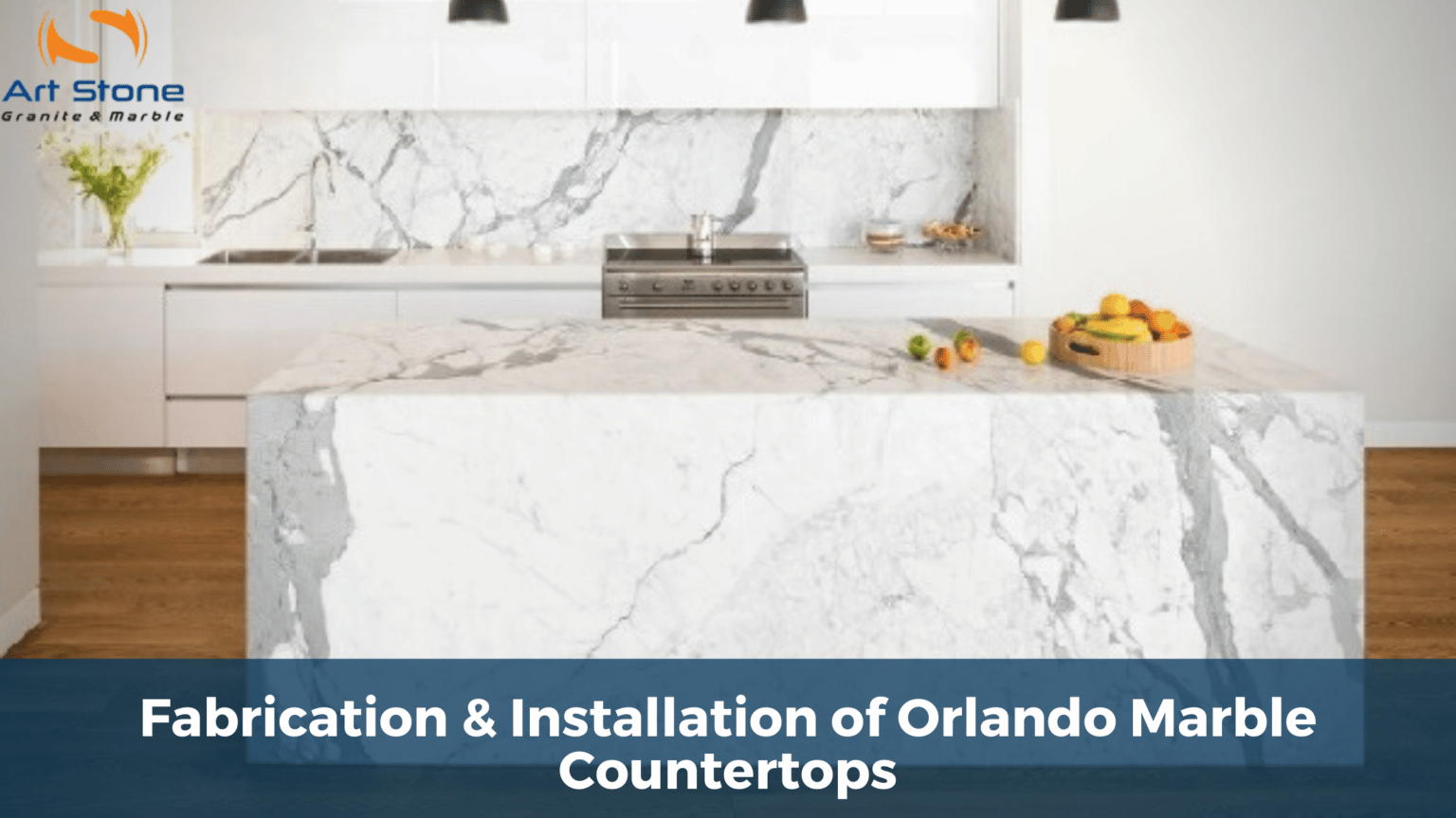Fabrication & Installation of Orlando Marble Countertops
