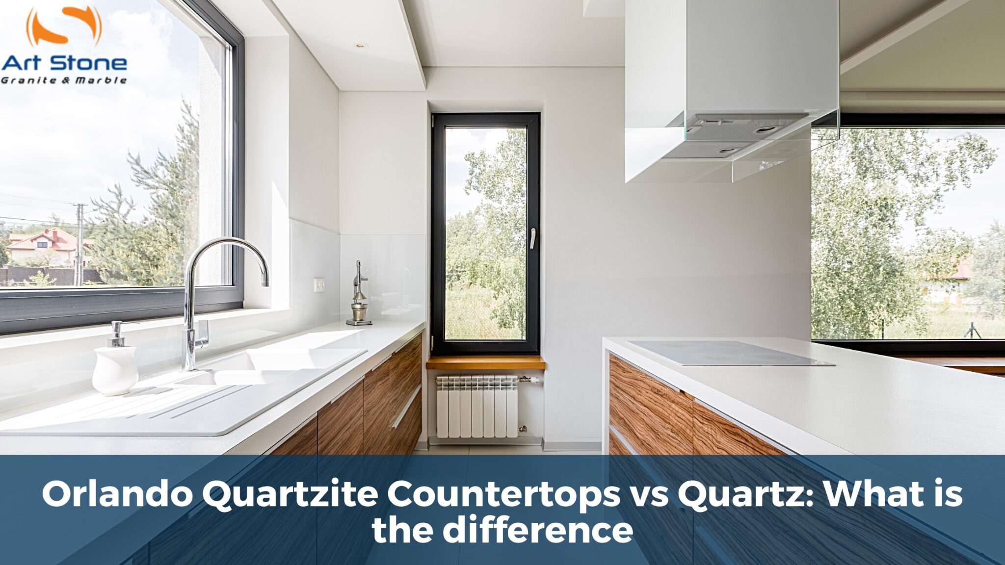 Orlando Quartzite Countertops and Quartz: What is the difference