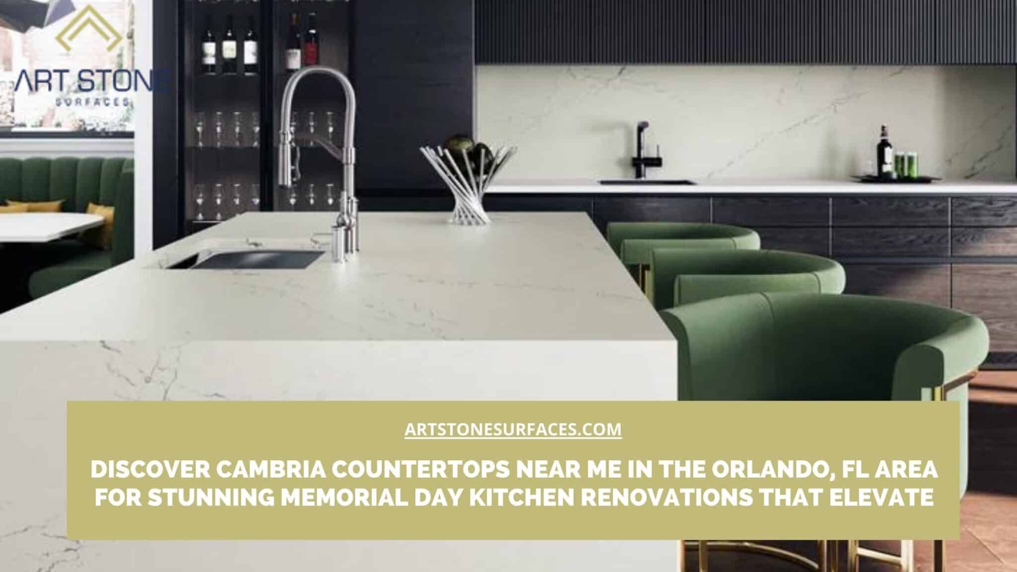 Discover Cambria Countertops Near Me in the Orlando, FL Area for ...