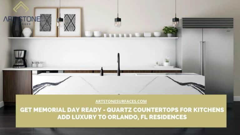 Quartz countertops for kitchens in Orlando