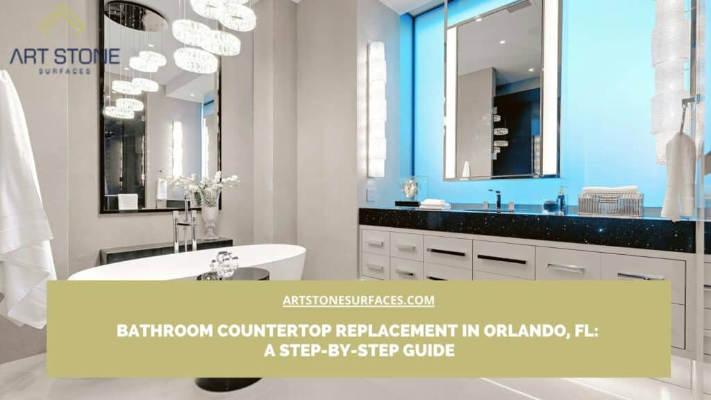 bathroom countertop replacement in Orlando