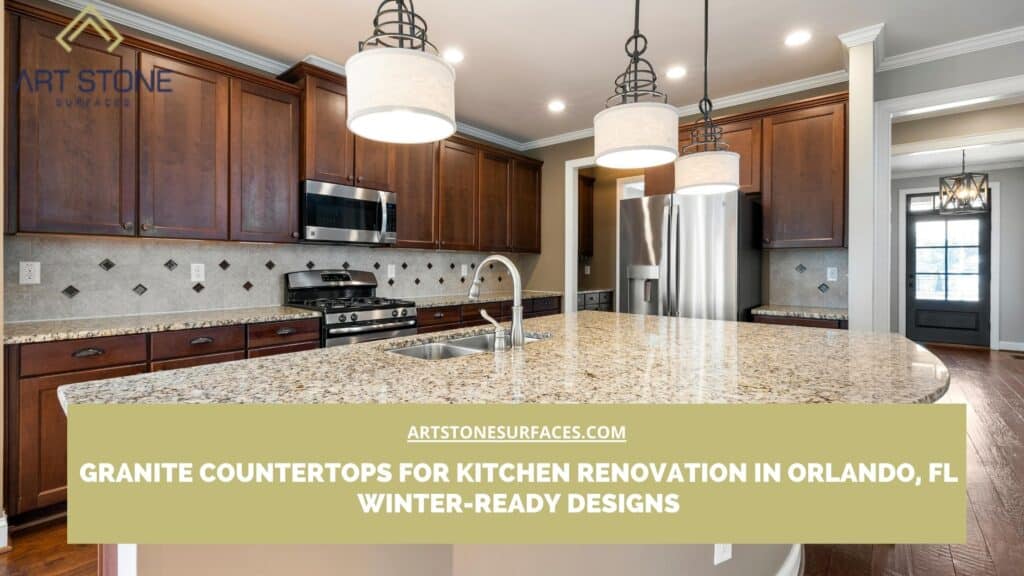 Granite countertops for kitchen renovation in Orlando