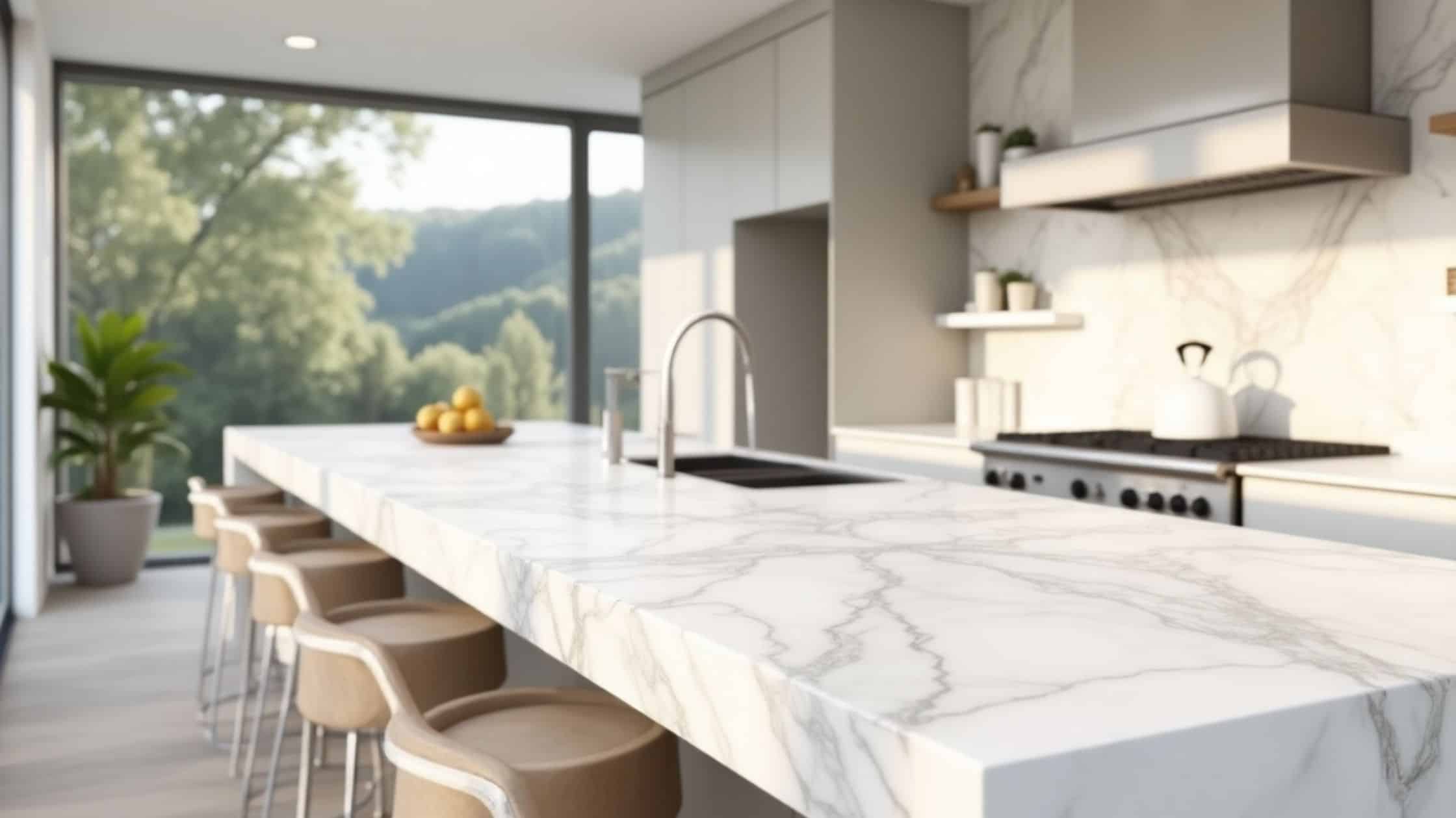 Quartz kitchen countertops Quartz kitchen countertops