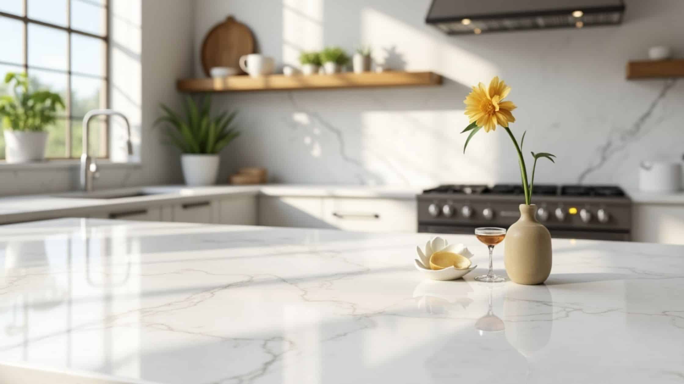 Quartz kitchen countertops in Orlando, FL Quartz kitchen countertops in Orlando, FL