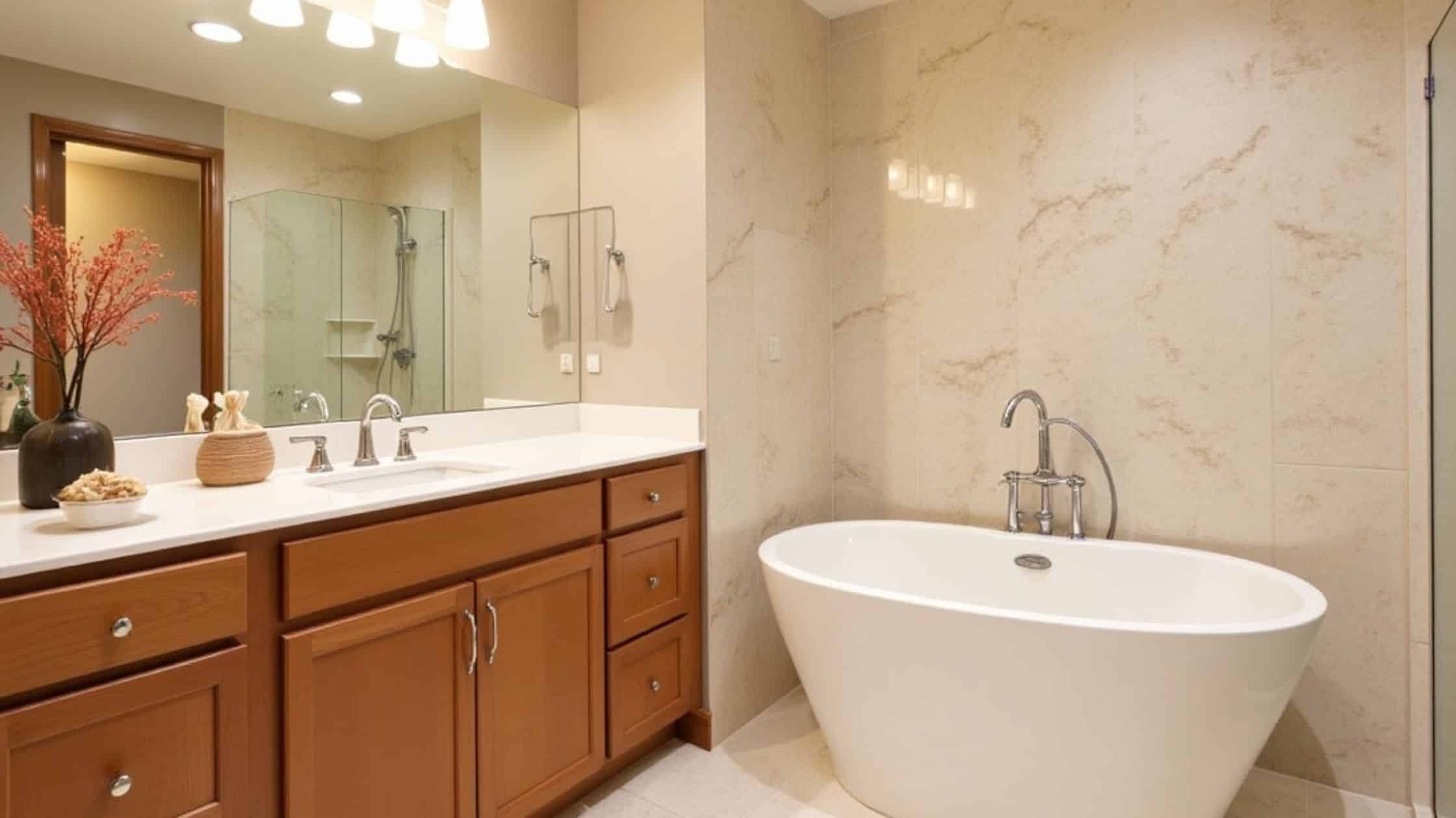 Quartz bathroom countertops in Orlando, FL Quartz bathroom countertops in Orlando, FL