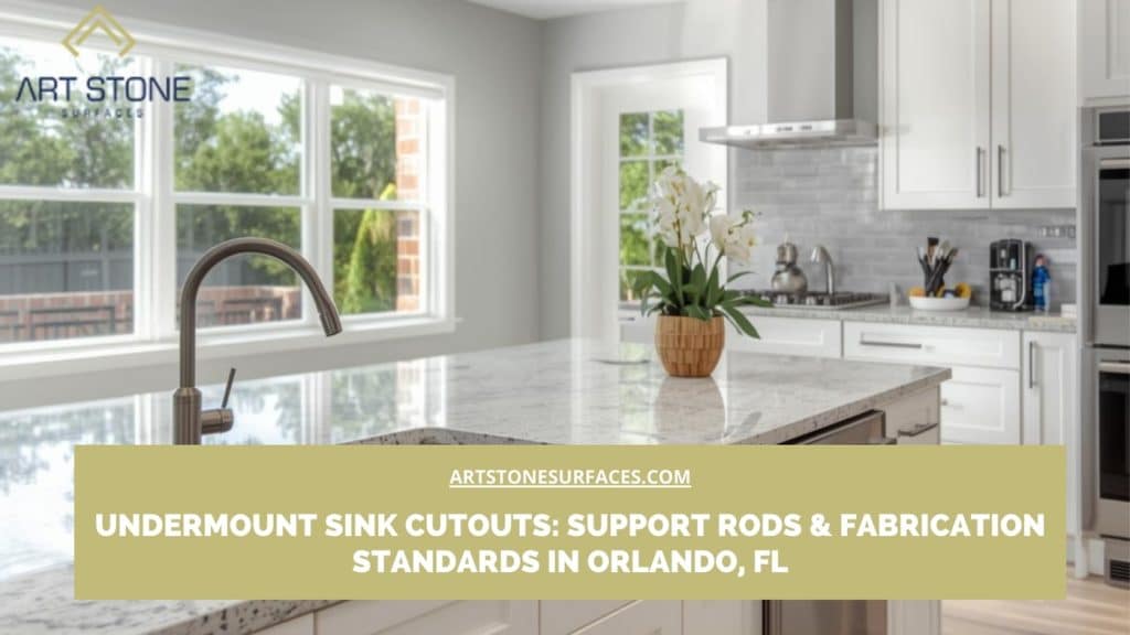 undermount sink cutout support Orlando