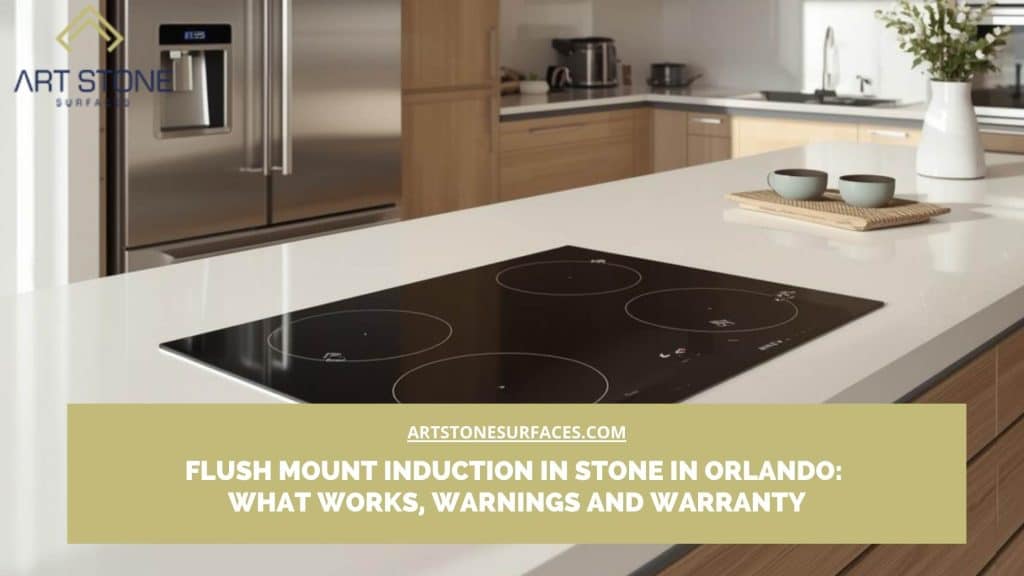 flush mount induction in stone Orlando