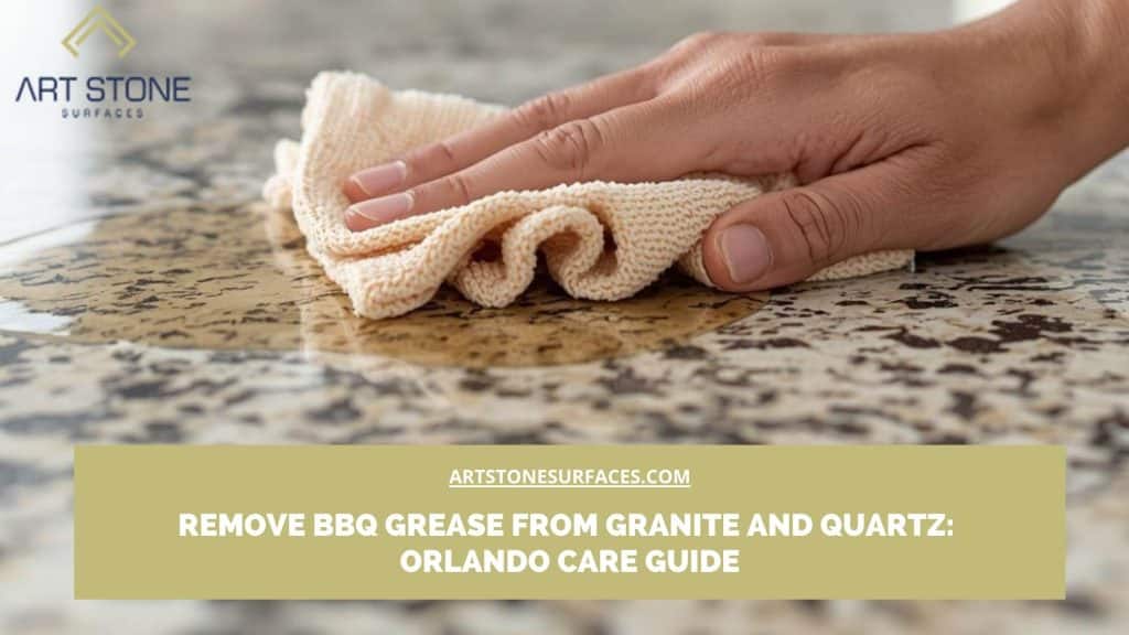 grease stain removal granite quartz Orlando