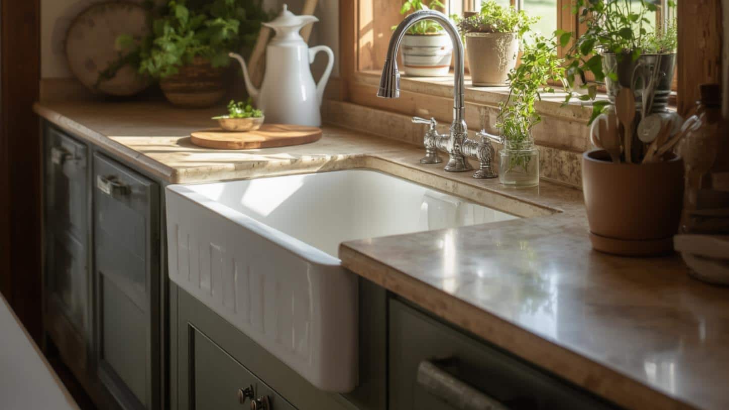 farmhouse vs workstation sink with stone Orlando farmhouse vs workstation sink with stone Orlando